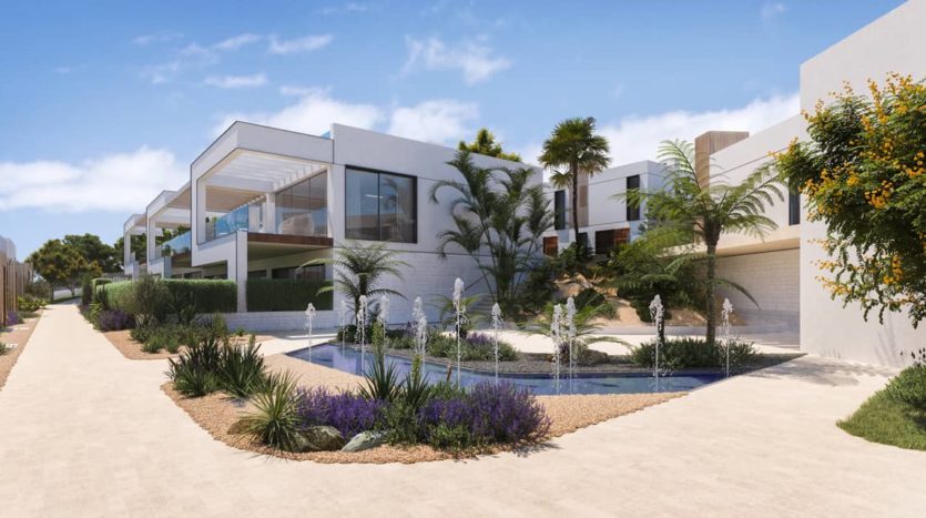 Modern apartments with golf views in La Cala Golf 