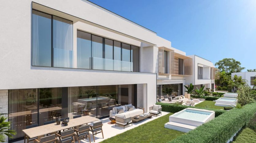 Modern apartments with golf views in La Cala Golf 