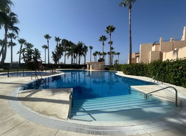 First beach line 2 bed apartment in Estepona 